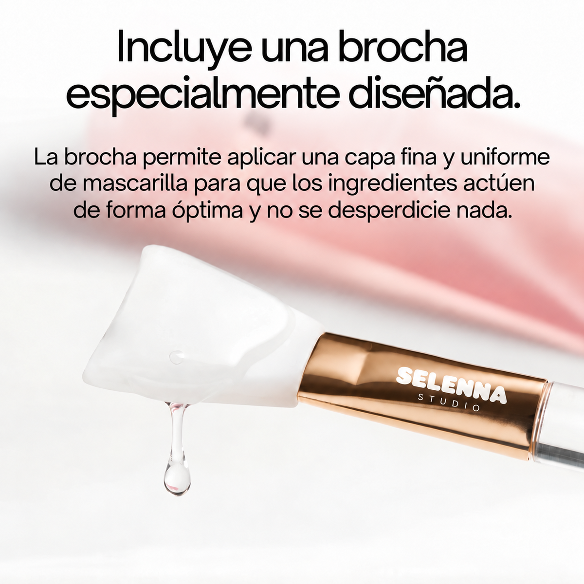 Mascarilla de bio-colágeno + brocha