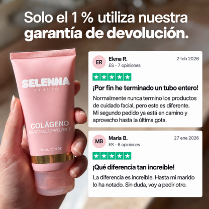 Mascarilla de bio-colágeno + brocha